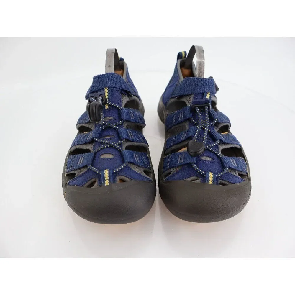 Keen Newport H2 Sandals Youth Boys 4 Blue Sport Hiking Fisherman Outdoor